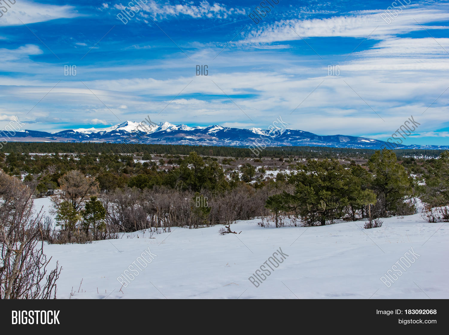 Snow Capped La Plata Image & Photo (Free Trial) Bigstock