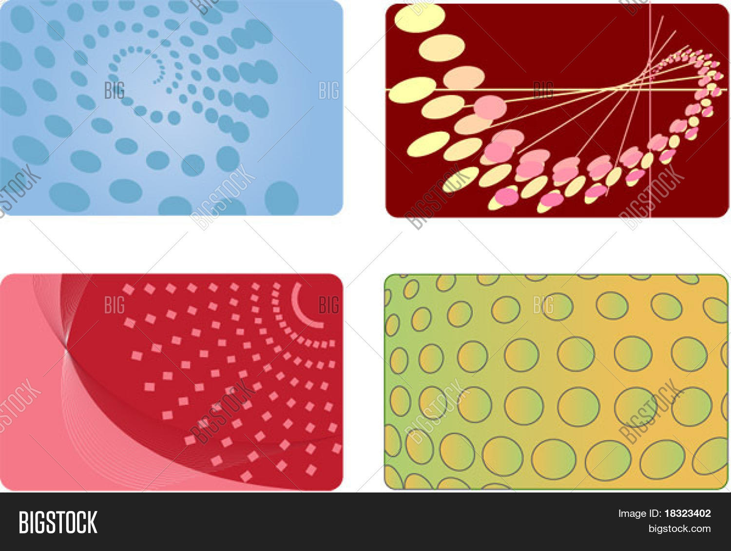 set abstract vector photo free trial bigstock