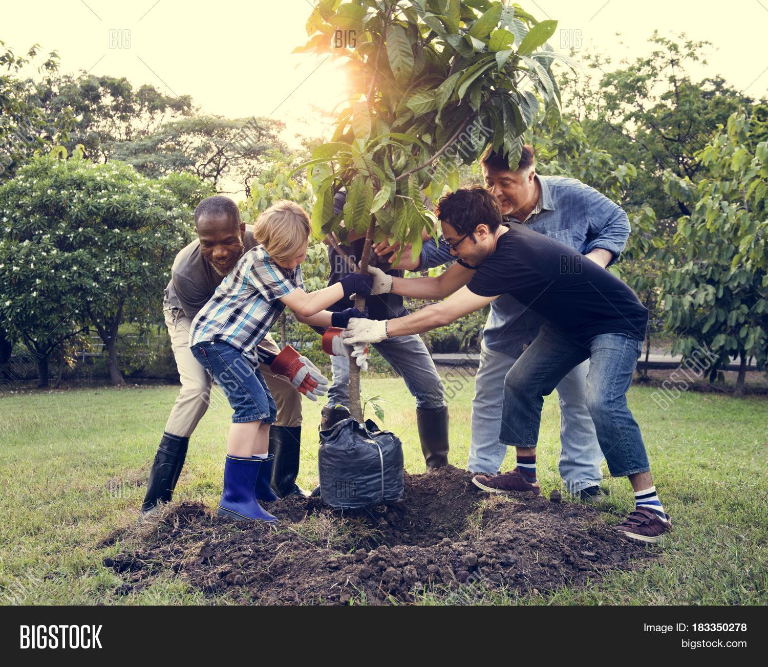 Group People Plant Image & Photo (Free Trial) Bigstock