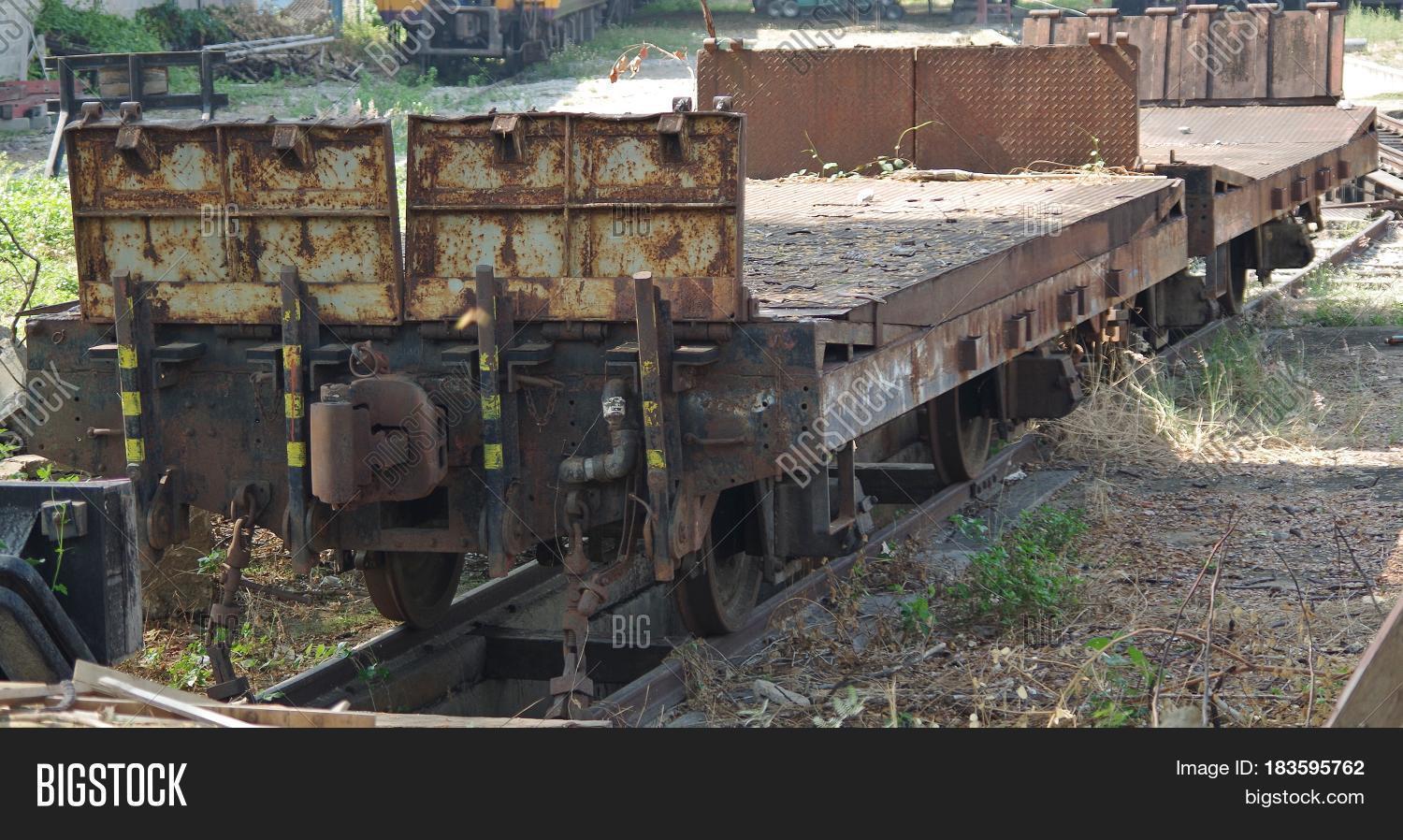 Flatbed Railway Image & Photo (Free Trial) Bigstock
