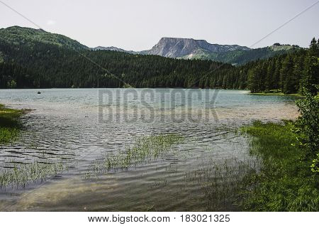 Black Lake in Durmitor National Park in Montenegro