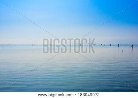 Goro Port View.po Delta Wetlands Landmark, Italy