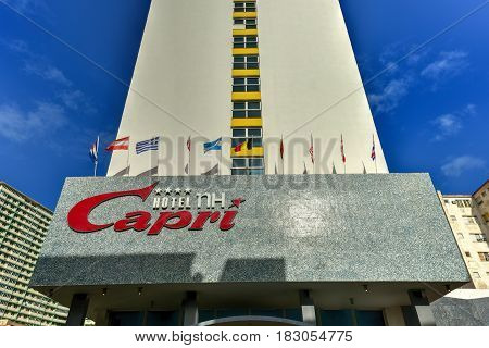 Hotel Capri - Havana, Cuba