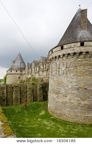 ชาโตว์เดอโรฮาน Pontivy ตตานี ฝรั่งเศส