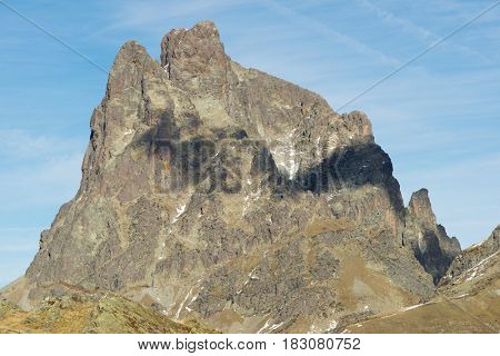 Midi Dossau, Ossau Valley, Pyrenees National Park, Pyrenees, France.