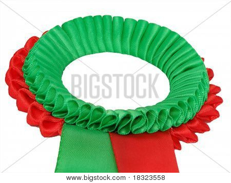 Trofæ eller medalje på isalated hvid