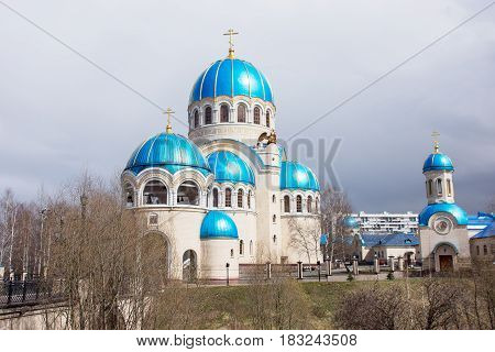Church Of The Holy Trinity In Orekhovo-borisov