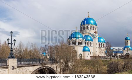 Church Of The Holy Trinity In Orekhovo-borisov