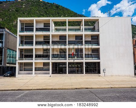 Casa Del Fascio In Como (hdr)