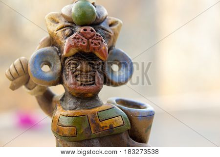Aztec Mexican Warrior Handicraft