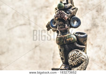 Aztec Mexican Warrior Handicraft