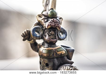 Aztec Mexican Warrior Handicraft