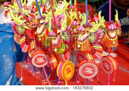 Ancient Dragon Puppet Toy. (In Chinese Style)