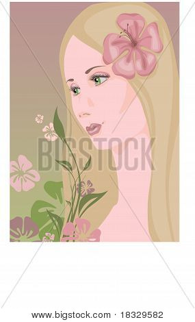 ragazza di primavera