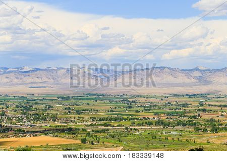 Fruita And Book Cliffs