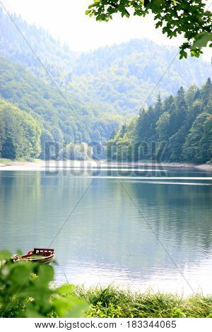Lake in Biogradska Gora National Park, Montenegro