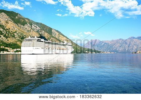 Bay of Kotor, Montenegro. Beautiful nature in Montenegro