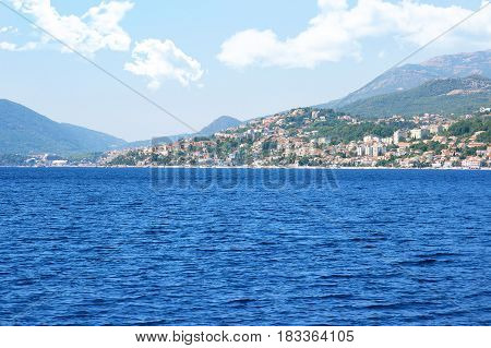 Bay of Kotor, Montenegro. Beautiful nature in Montenegro