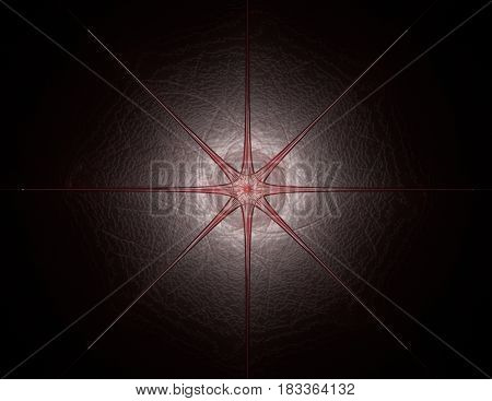 Lacy colorful clockwork pattern. Digital fractal art design. Abstract design of sacred symbols signs geometry. Designs of astrology alchemy magic. Geometric Spiral. Abstract Colorful Fractal Texture.