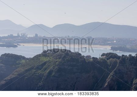 By The Cape Of Quejo In The Province Of Cantabria