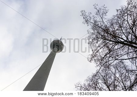 Tv tower or Fersehturm in Berlin,Germany