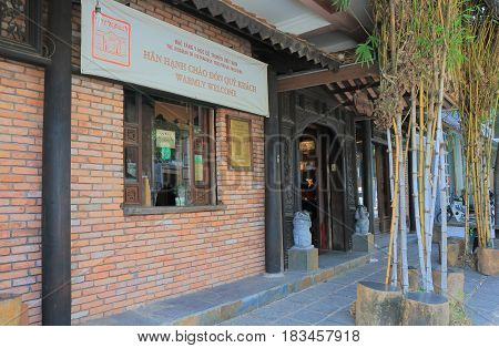 HO CHI MINH CITY VIETNAM - NOVEMBER 29, 2016: FITO Museum of Traditional Vietnamese Medicine