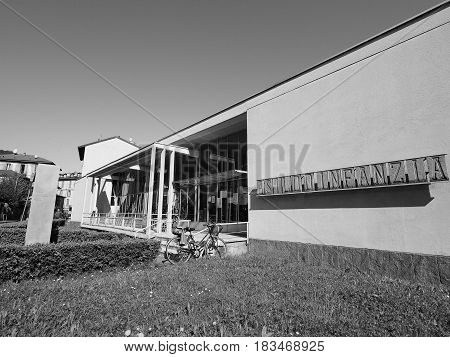 Asilo St Elia Kindergarten In Como In Black And White
