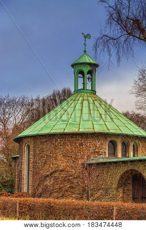 The chapel Maria in the Maien in the city Essen district Kettwig Germany.
