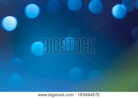 Beautiful backdrops colorful bokeh blurred defocused dots soft lights background with selective focus.