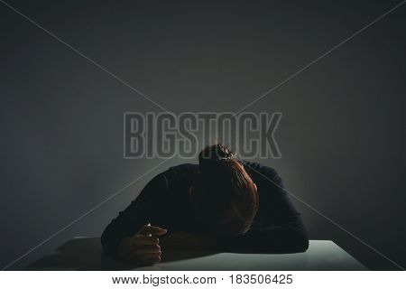 Sad woman