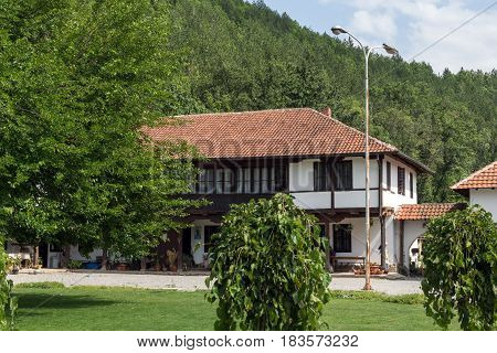 Panoramic view of medieval Sukovo Monastery Assumption of Virgin Mary, Serbia