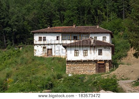 Panoramic view of medieval Sukovo Monastery Assumption of Virgin Mary, Serbia