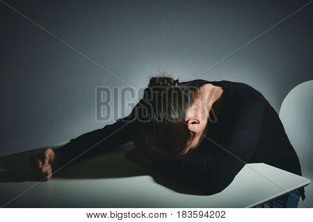 Sad woman