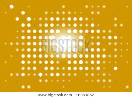 Sfondo display giallo