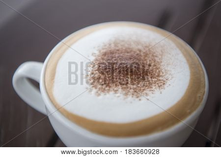Laos Vientiane Cafe Cappuccino