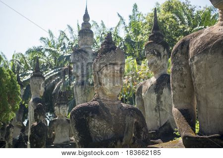 Laos Vientiane Xieng Khuan Buddha Park