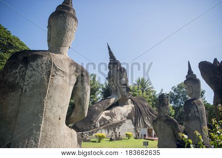 Laos Vientiane Xieng Khuan Buddha Park