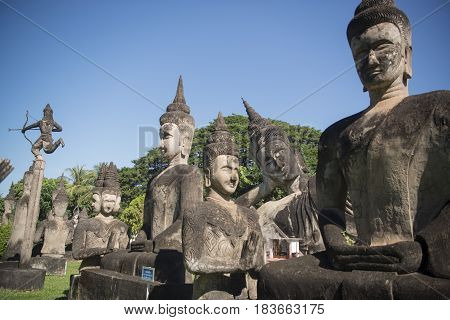 Laos Vientiane Xieng Khuan Buddha Park