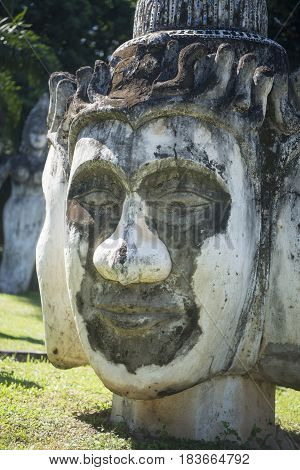 Laos Vientiane Xieng Khuan Buddha Park