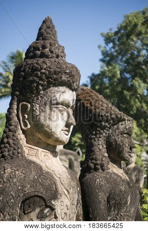 Laos Vientiane Xieng Khuan Buddha Park