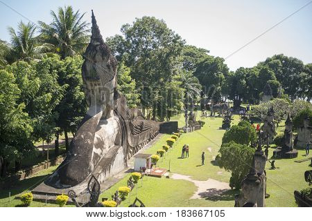 Laos Vientiane Xieng Khuan Buddha Park