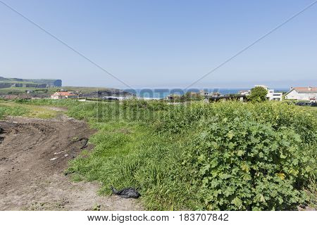 Walking Through The Municipality Of Ajo In Cantabria