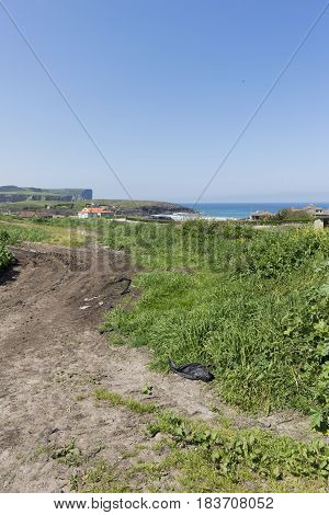 Walking Through The Municipality Of Ajo In Cantabria