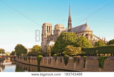 The Notre Dame is historic Catholic cathedral one of the most visited monuments in Paris considered as one of the finest examples of French Gothic architecture.