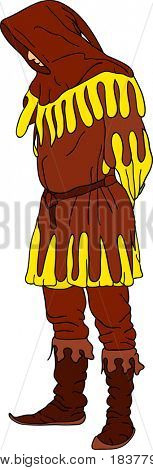 vektor - historiska varlet isolerad på bakgrunden