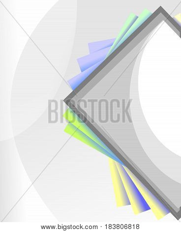 silver perpectual background, elegant background, soft curves background