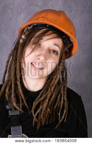 Girl Safety Helmet Image \u0026 Photo (Free 