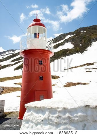 The Lighthouse At Oberalp Pass