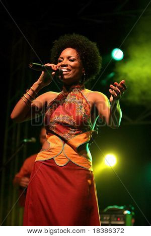 LOULE, PORTUGAL - JUNE 27: Lura 
