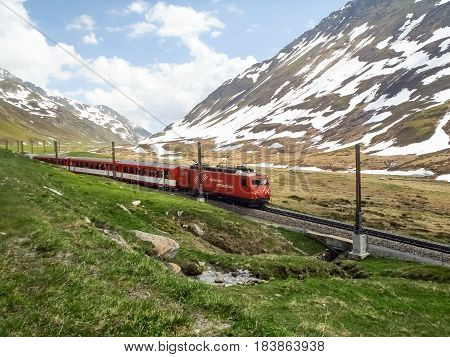 Matterhorn Gotthard Train